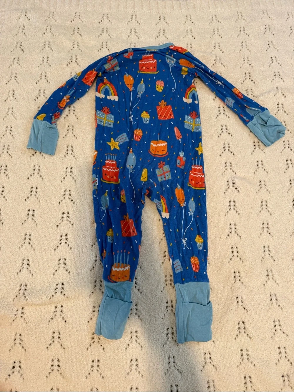 Little Sleepies Birthday Zippy 3-6 months retired